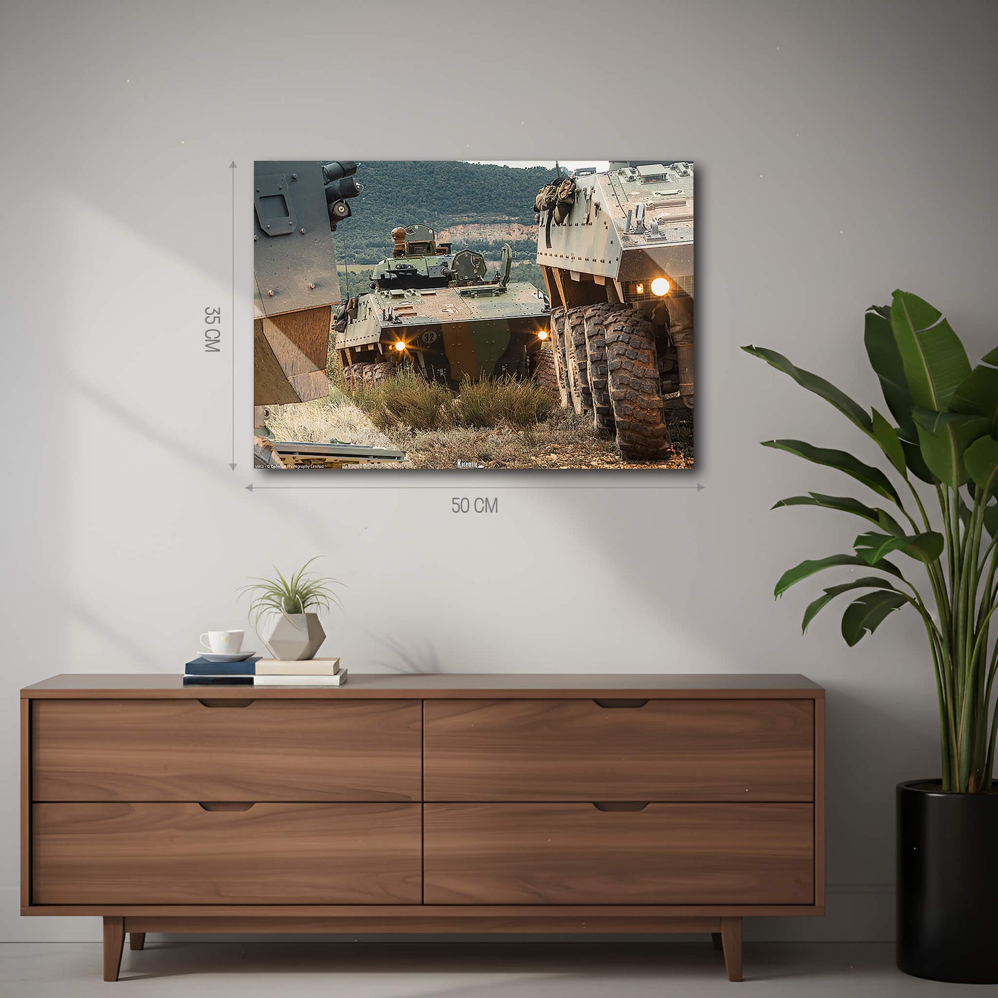 VBCI | Poster lumineux Kasemate