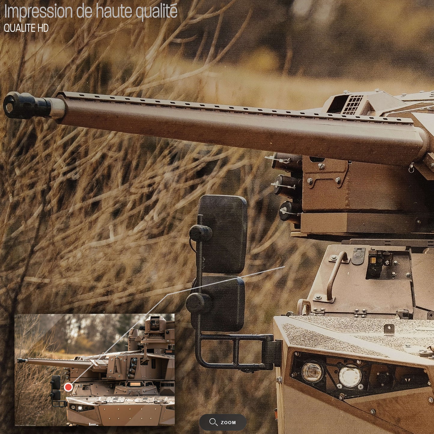 EBRC Jaguar | Poster lumineux Kasemate