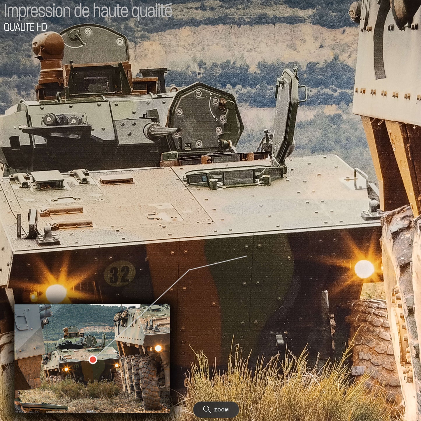 VBCI | Poster lumineux Kasemate