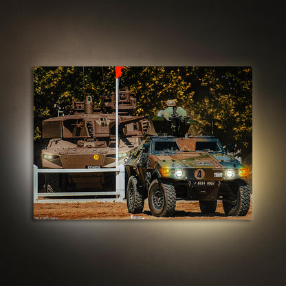 VBL & Jaguar | Poster lumineux Kasemate