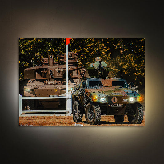 VBL & Jaguar | Poster lumineux Kasemate