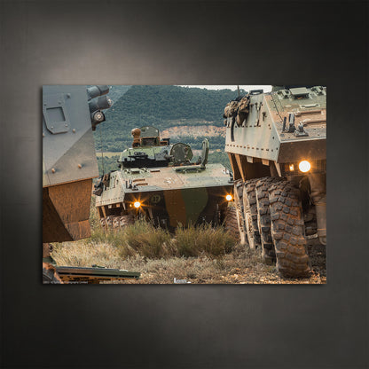 VBCI | Poster lumineux Kasemate